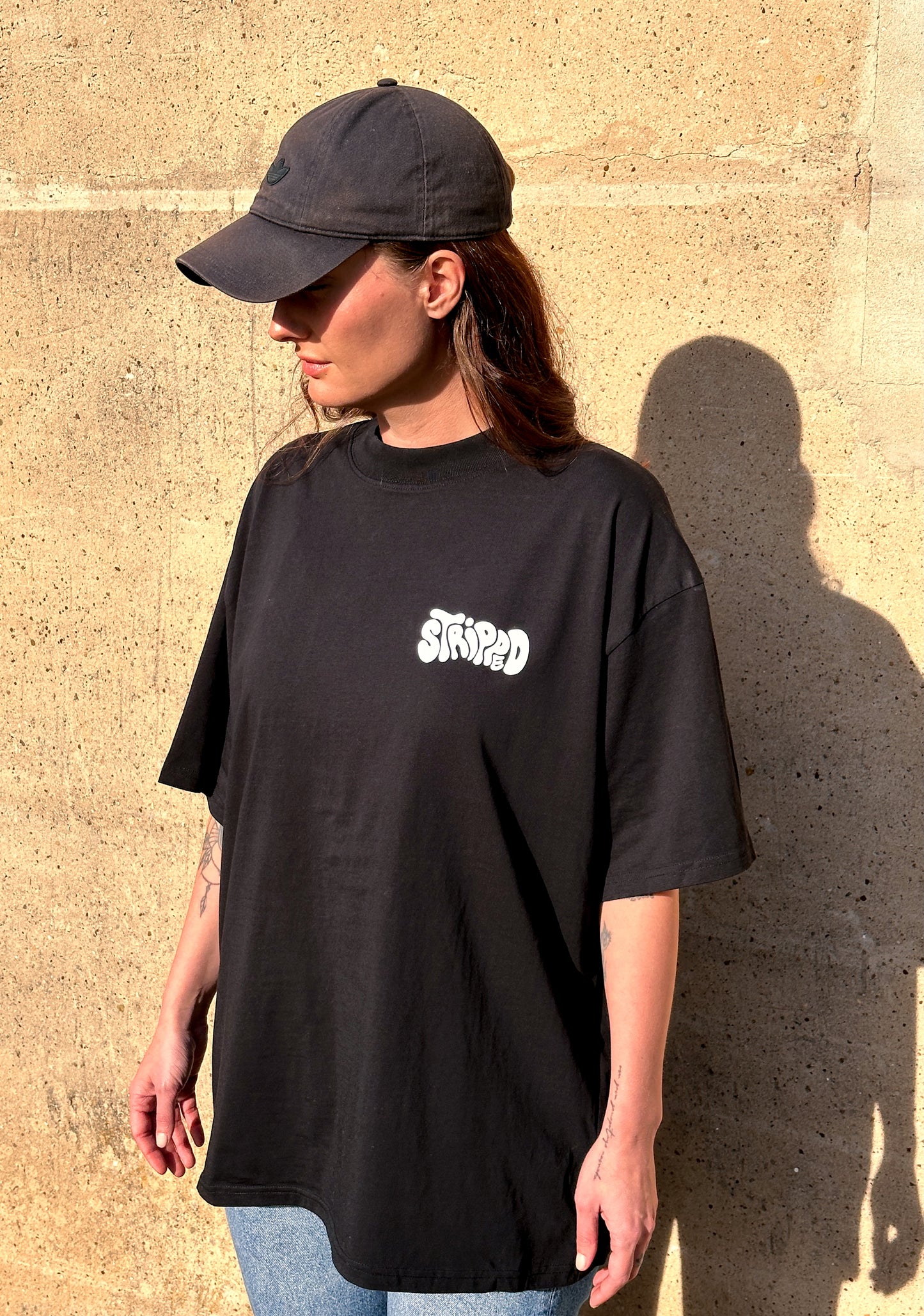 Stripped Shirt Black