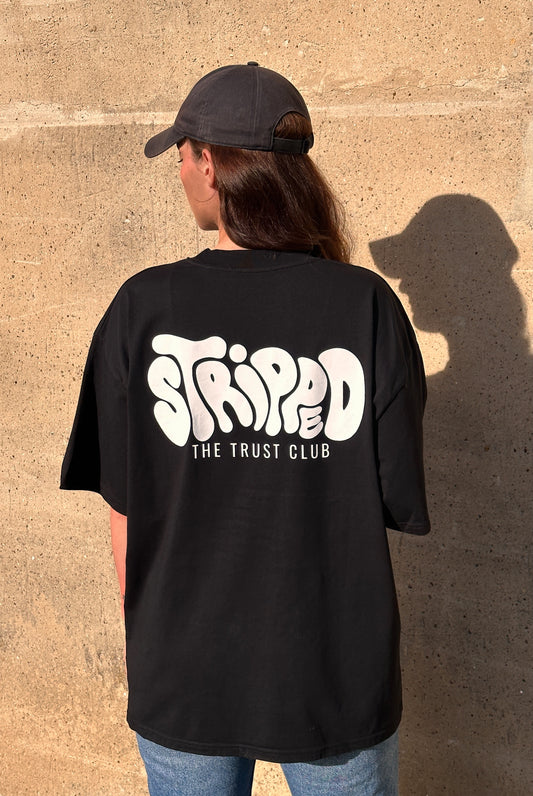 Stripped Shirt Black